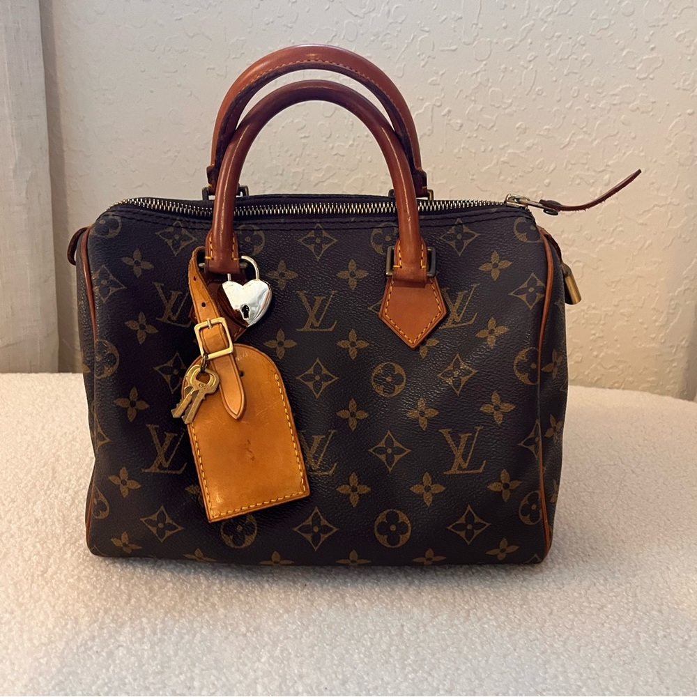 💯 Authentic Vintage Louis Vuitton Monogram Speedy 25 Handbag